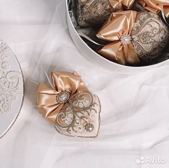 Авторские елочные тгрушки в бархате