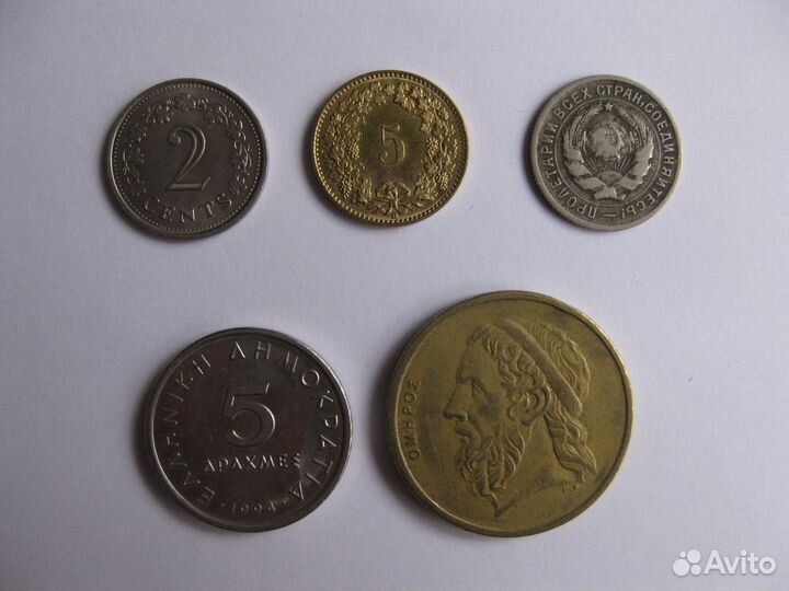 Монеты СССР и иностранные