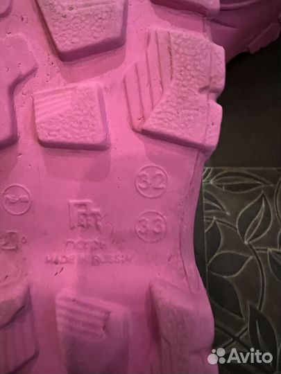 Сапоги для девочки