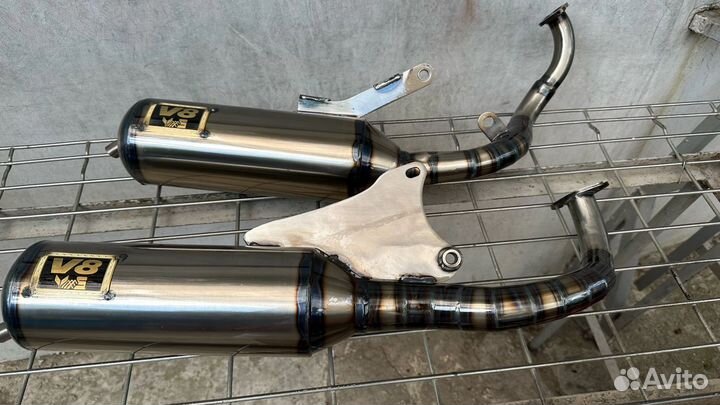 Труба V8 Honda Dio