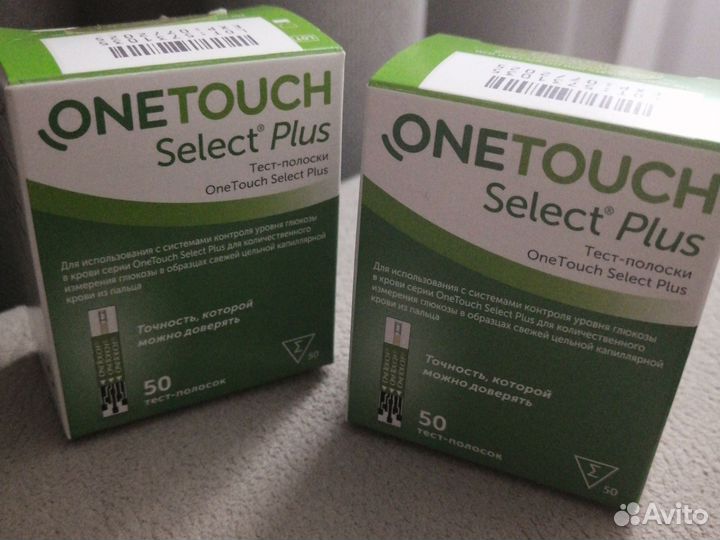 Тест полоски one touch select plus