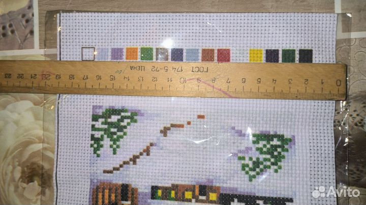 Вышивка новая зимняя