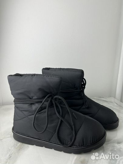 Дутики Zara натуральная шерсть