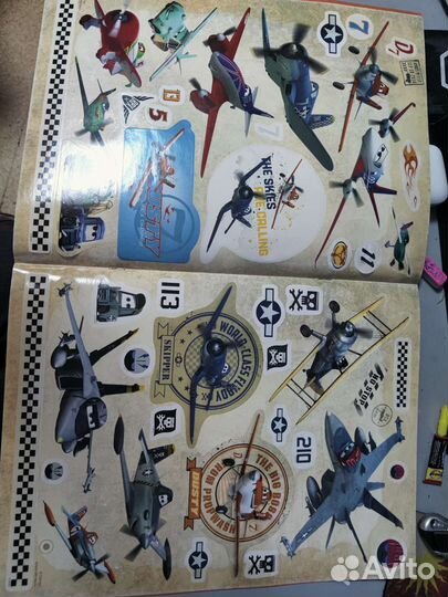 Наклейки Самолеты