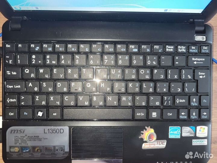 Нетбук MSI L1350D