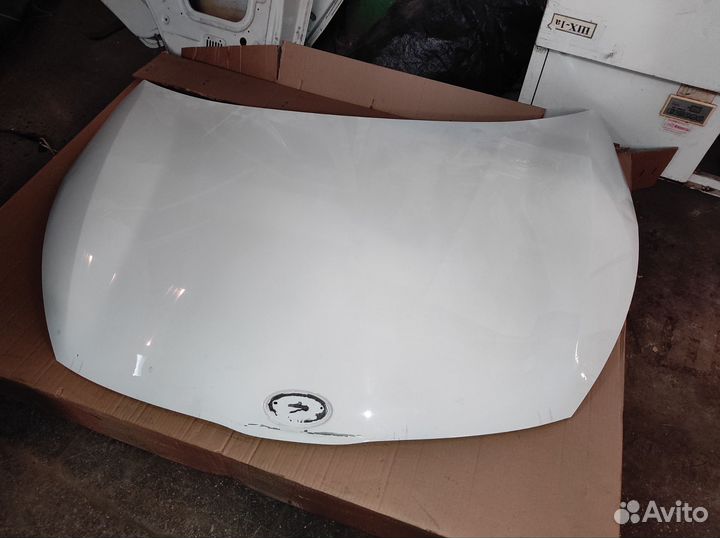 Капот на kia rio 4