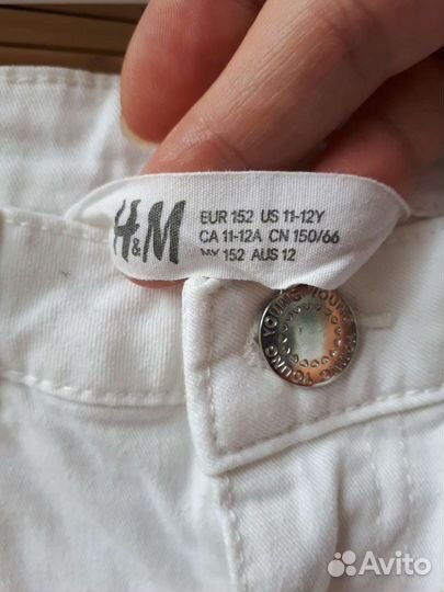 Шорты H&M 9-11 лет