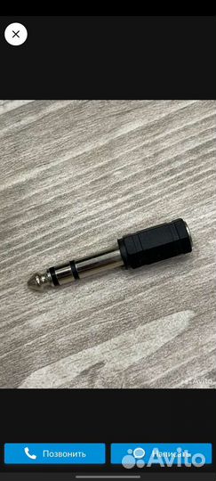 Переходник jack 6.3