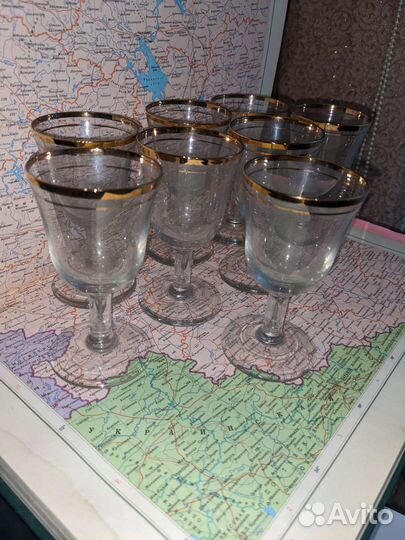 Рюмки и хрусталь СССР