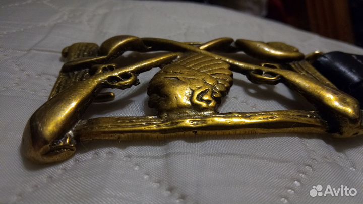 Бляжка Пряжка Пряха Охотничия Старинная СССР