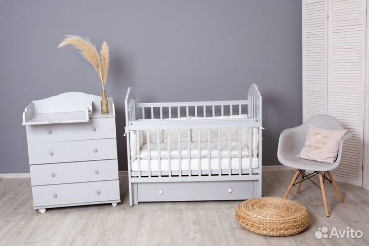 Комод пеленальный Incanto Agio 800/5 белый