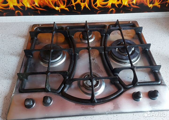 Газовая варочная панель 3 конфорки бу