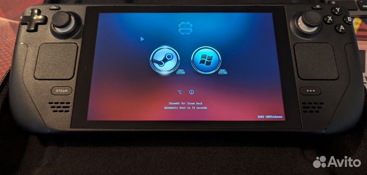 Steam Deck LCD 1tb, rev C, dualboot Windows 11