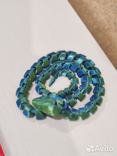 Игрушка 3D подвижная Змея