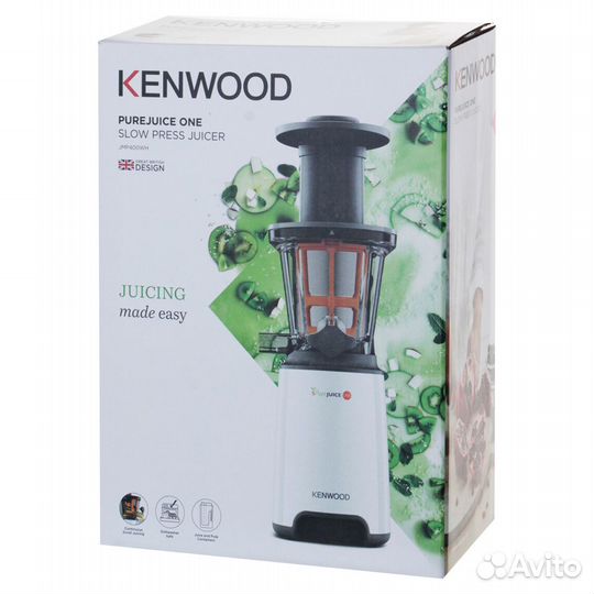 Соковыжималка шнековая Kenwood JMP400WH, белый