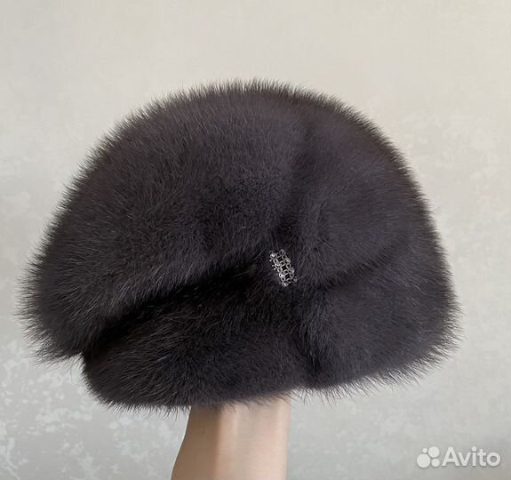 Шапка норковая 55-56