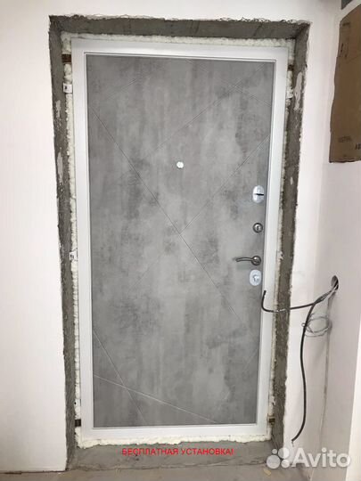 Дверь входная с установкой