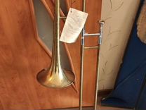 Медный тромбон с этикеткой раритет СССР