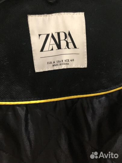 Куртка джинсовая утепленная Zara