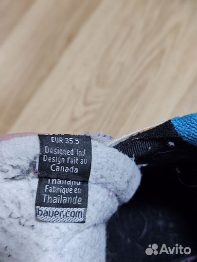 Вратарские коньки bauer reactor 5000 размер 35,5