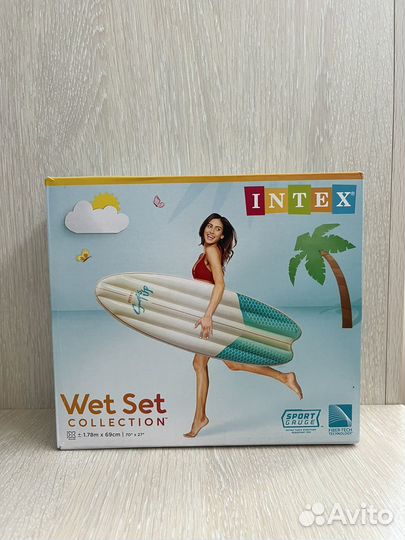 Надувная доска Intex