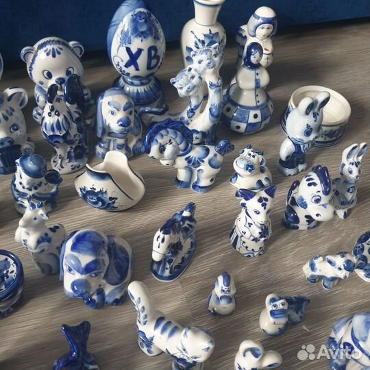 Коллекция гжели