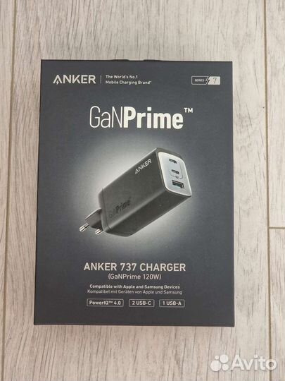 Зарядное устройство Anker GaNPrime 120W