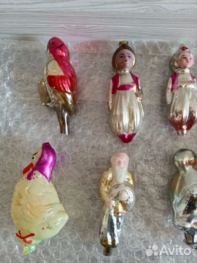 Елочные игрушки СССР