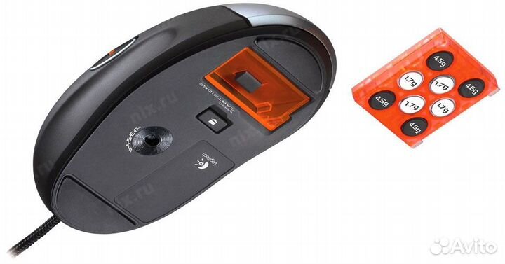 Мышь игровая Logitech G5 Laser Mouse Black USB