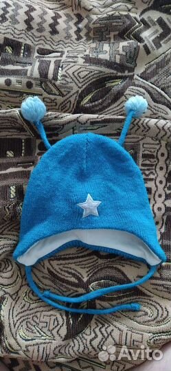 Демисезонная шапочка для мальчика