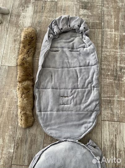 Конверт в коляску теплый