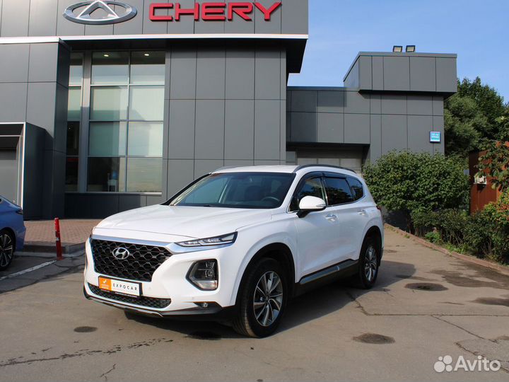 Hyundai Santa Fe 2.2 AT, 2018, 86 362 км