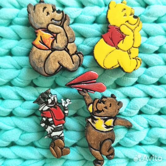 Значки Мультгерои