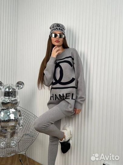 Шикарная тройка Chanel Размер: Единый