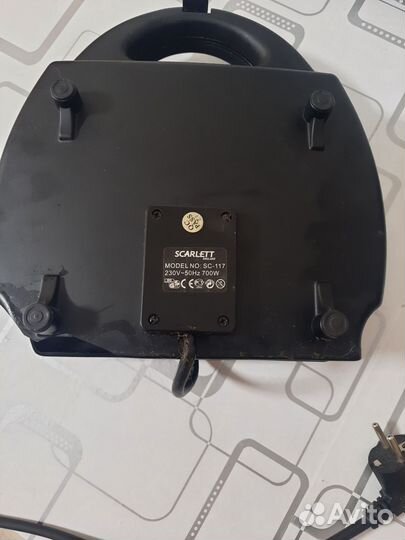 Электровафельница скарлет sc 117