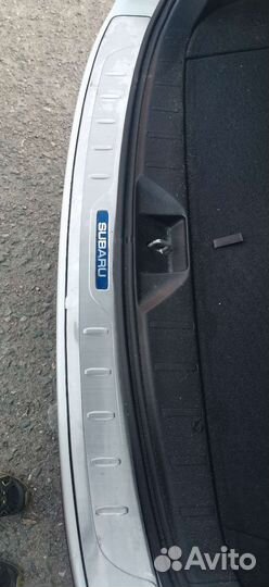 Накладка на бампер Subaru Forester SJ