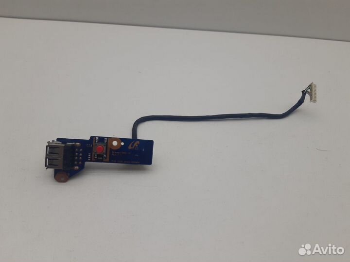 Плата кнопки включения и USB шлейфом Samsung R525