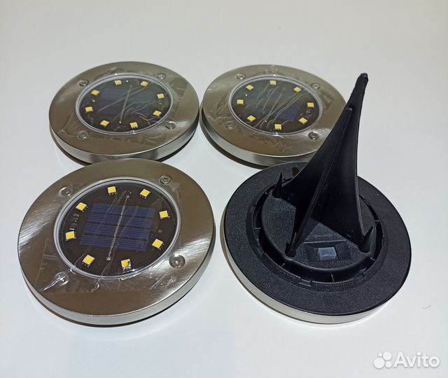 Садовый светильник 4 штуки в комплекте