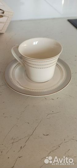 Чашка с блюдцем, чайная пара