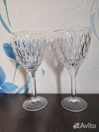 Хрустальные бокалы для шампанского СССР