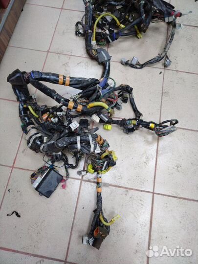 Проводка под торпедо Toyota Land Cruiser HDJ100