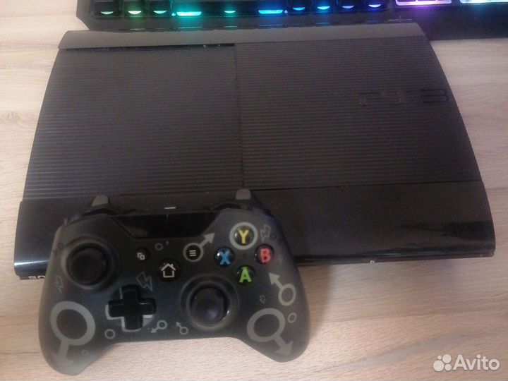 Sony PS3 1tb прошитая + куча игр