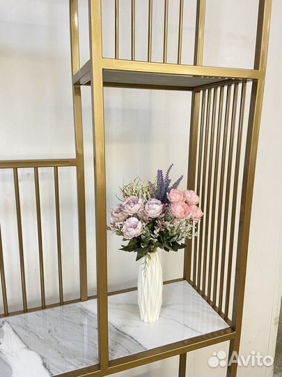 Стеллаж для книг цветов салонов красоты Monterey