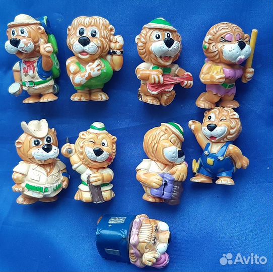 Игрушки из киндера 90х