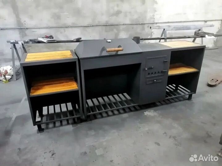 Мангалы в стиле лофт