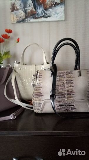 Сумка женская натуральная кожа на доставке