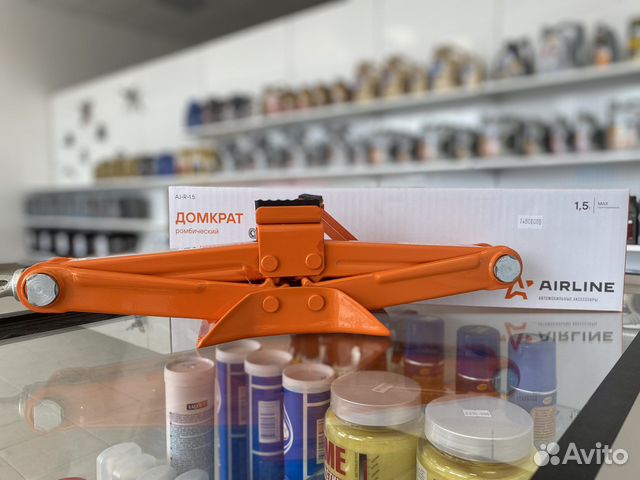 Домкрат ромбический 1,5т