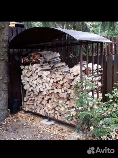 Дровница уличная