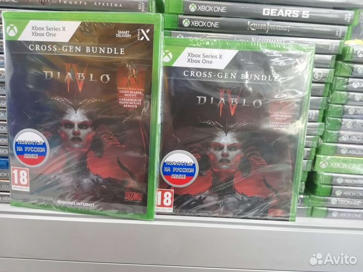 Diablo 4 xbox one series X полностью русская звук