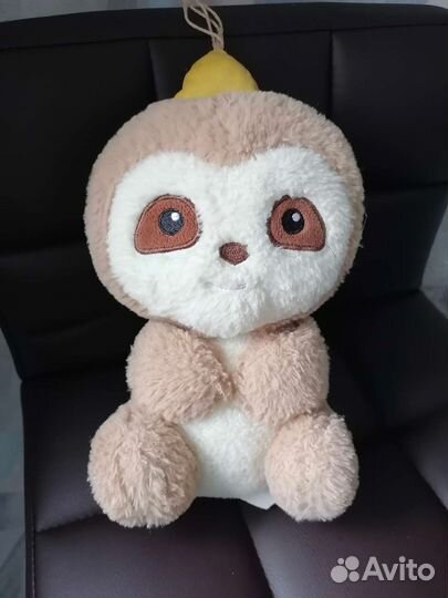 Мягкие игрушки, обезьяна, слон, собака